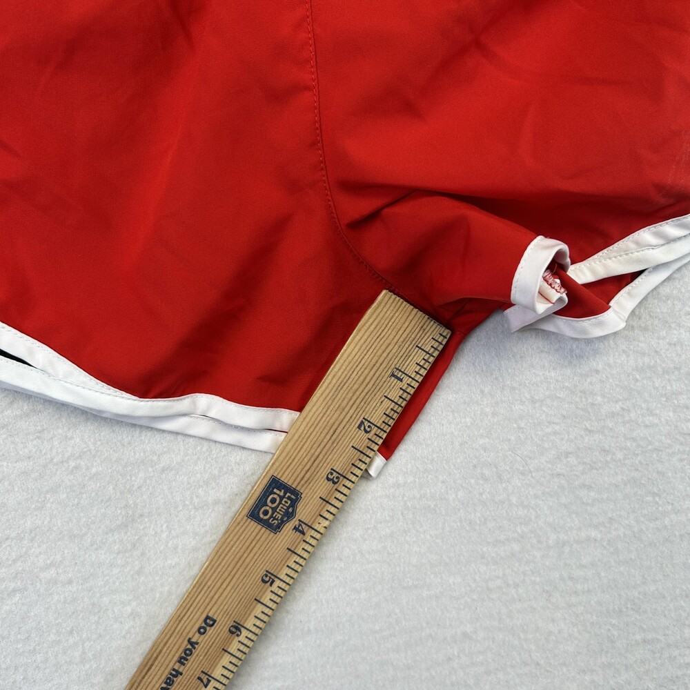 Kansas City Chiefs Shorts Womens Large Red NFL Football Nike Dri Fit Running - Picture 12 of 14